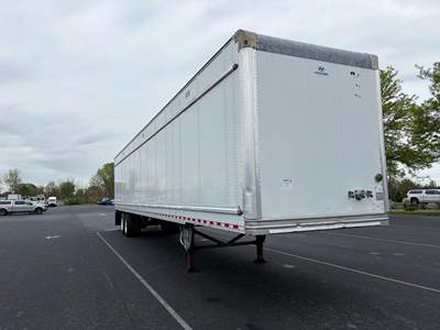 Hyundai 53 ft Dry Van Trailer - Roll up Door, Air Ride, Sliding Axle