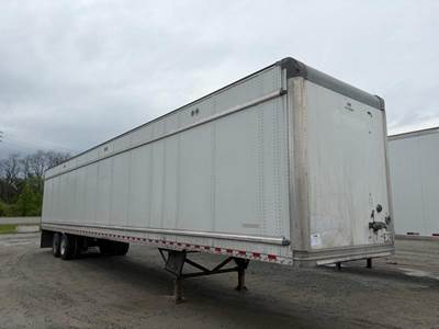 Hyundai 53 ft Dry Van Trailer - Roll up Door, Air Ride, Sliding Axle