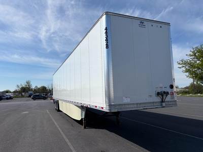 Hyundai 53 ft Dry Van Trailer - Swing Door, Air Ride, Sliding Axle