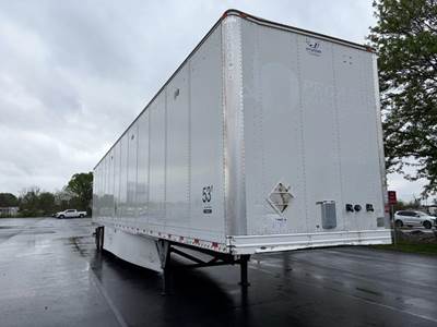 Hyundai 53 ft Dry Van Trailer - Swing Door, Air Ride, Sliding Axle