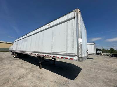 Hyundai 53 ft Dry Van Trailer - Roll up Door, Air Ride, Sliding Axle