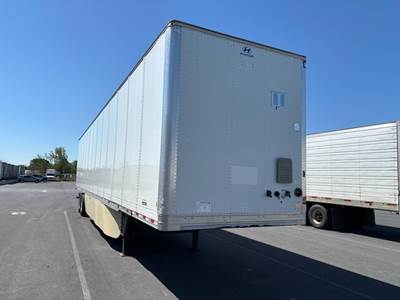 Hyundai 53 ft Dry Van Trailer - Swing Door, Air Ride, Sliding Axle