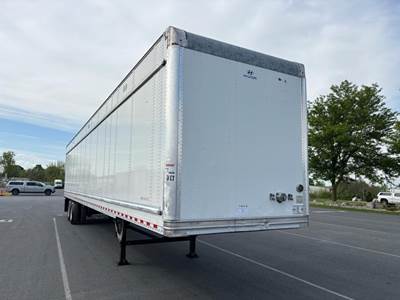 Hyundai 53 ft Dry Van Trailer - Roll up Door, Air Ride, Sliding Axle