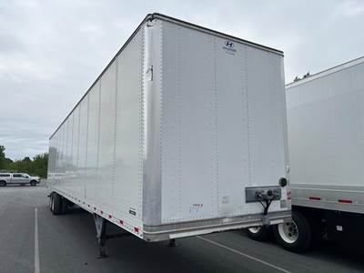 Hyundai 53 ft Dry Van Trailer - Swing Door, Air Ride, Sliding Axle