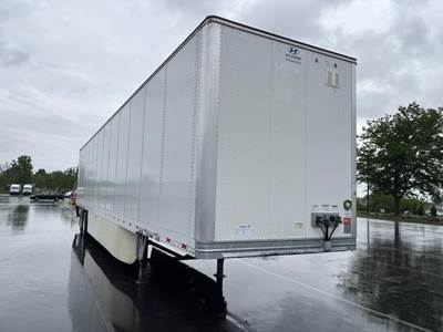Hyundai 53 ft Dry Van Trailer - Swing Door, Air Ride, Sliding Axle