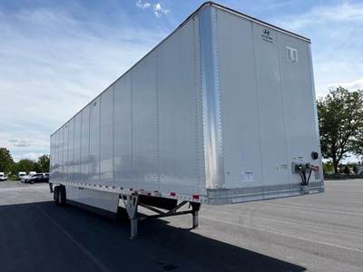 Hyundai 53 ft Dry Van Trailer - Swing Door, Air Ride, Sliding Axle