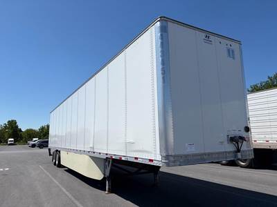 Hyundai 53 ft Dry Van Trailer - Swing Door, Air Ride, Sliding Axle