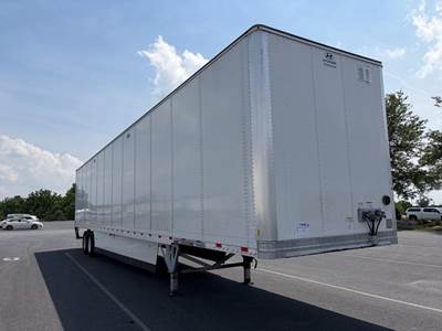 Hyundai 53 ft Dry Van Trailer - Swing Door, Air Ride, Sliding Axle