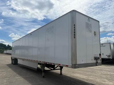 Hyundai 53 ft Dry Van Trailer - Swing Door, Air Ride, Sliding Axle