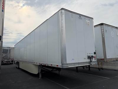 Hyundai 53 ft Dry Van Trailer - Swing Door, Air Ride, Sliding Axle