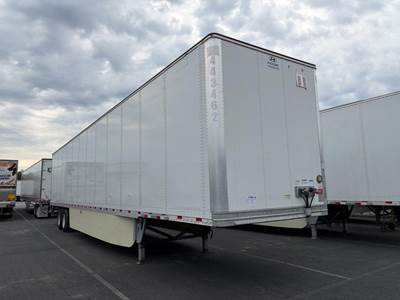 Hyundai 53 ft Dry Van Trailer - Swing Door, Air Ride, Sliding Axle