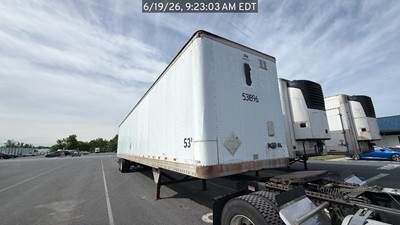 Hyundai 53 ft Dry Van Trailer - Swing Door, Spring, Sliding Axle