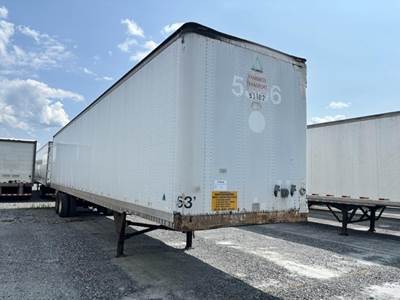 Hyundai 53 ft Dry Van Trailer - Swing Door, Air Ride, Sliding Axle