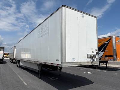 Hyundai 53 ft Dry Van Trailer - Swing Door, Air Ride, Sliding Axle