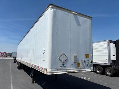 Hyundai 53 ft Dry Van Trailer - Swing Door, Air Ride, Liftgate, Sliding Axle