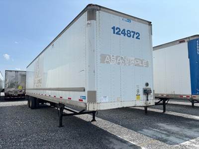 Stoughton 53 ft Dry Van Trailer - Roll up Door, Spring, Sliding Axle
