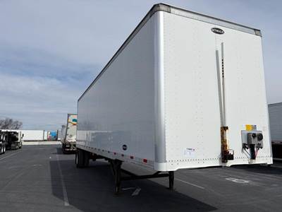 Strick 35 ft Dry Van Trailer - Roll up Door, Spring, Single Axle, Fixed Axle