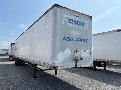 Strick 48 ft Dry Van Trailer - Roll up Door, Spring, Sliding Axle