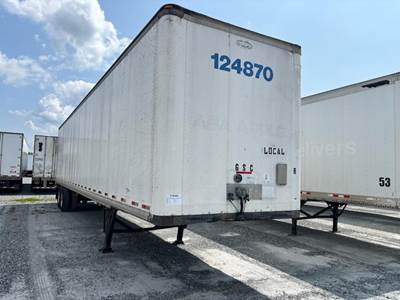 Strick 48 ft Dry Van Trailer - Roll up Door, Spring, Sliding Axle
