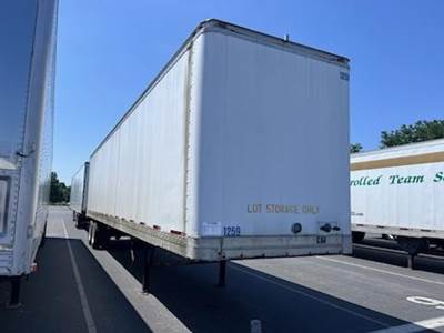 Trailmobile 46 ft Dry Van Trailer - Roll up Door, Spring, Sliding Axle