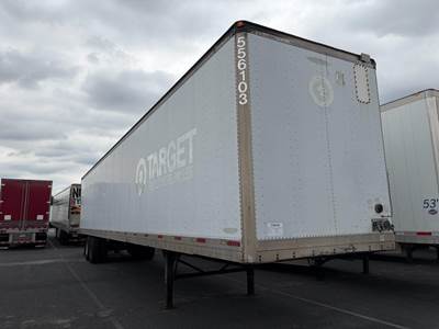 Trailmobile 53 ft Dry Van Trailer - Roll up Door, Spring, Sliding Axle
