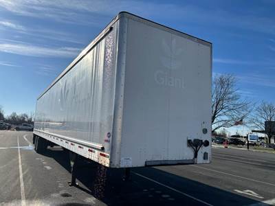 UTILITY 53 ft Dry Van Trailer - Roll up Door, Spring, Sliding Axle