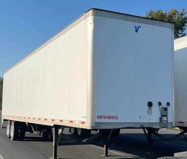 Vanguard 45 ft Dry Van Trailer - Swing Door, Air Ride, Sliding Axle