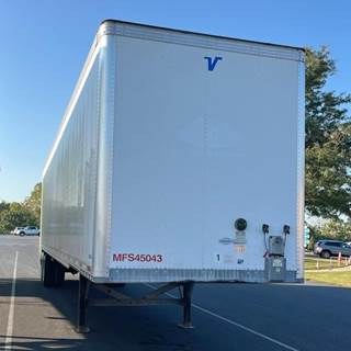 Vanguard 45 ft Dry Van Trailer - Swing Door, Air Ride, Sliding Axle