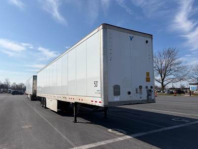 Vanguard 53 ft Dry Van Trailer - Swing Door, Air Ride, Sliding Axle