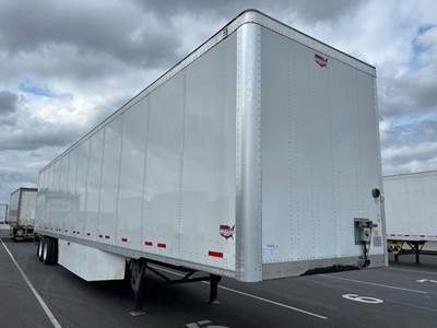 Wabash 53 ft Dry Van Trailer - Swing Door, Air Ride, Sliding Axle