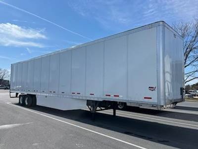 Wabash 53 ft Dry Van Trailer - Swing Door, Air Ride, Sliding Axle