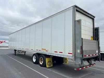 Wabash 53 ft Dry Van Trailer - Roll up Door, Spring, Liftgate, Sliding Axle