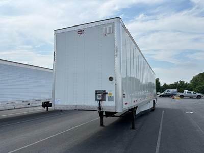 Wabash 53 ft Dry Van Trailer - Swing Door, Air Ride, Sliding Axle