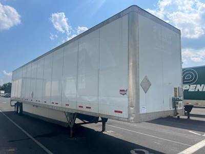 Wabash 53 ft Dry Van Trailer - Swing Door, Spring, Sliding Axle