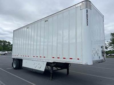 Wabash 28 ft Dry Van Trailer - Roll up Door, Spring, Single Axle, Fixed Axle