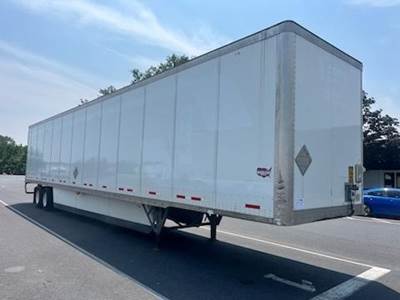 Wabash 53 ft Dry Van Trailer - Swing Door, Spring, Sliding Axle