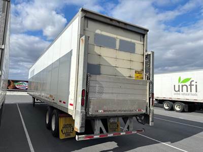 Wabash 53 ft Dry Van Trailer - Roll up Door, Spring, Liftgate, Sliding Axle