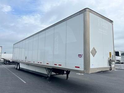 Wabash 53 ft Dry Van Trailer - Swing Door, Spring, Sliding Axle