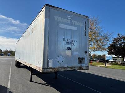 Wabash 53 ft Dry Van Trailer - Swing Door, Air Ride, Sliding Axle
