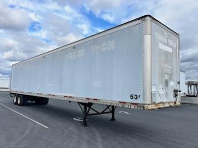 Wabash 53 ft Dry Van Trailer - Swing Door, Air Ride, Sliding Axle