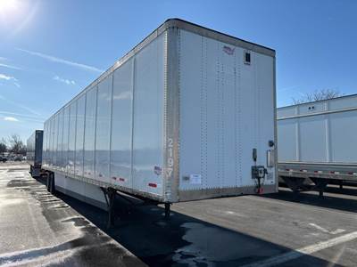 Wabash 53 ft Dry Van Trailer - Swing Door, Air Ride, Sliding Axle
