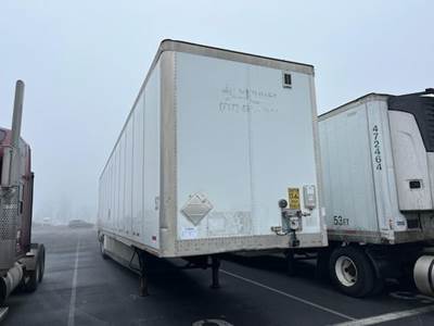 Wabash 53 ft Dry Van Trailer - Swing Door, Spring, Sliding Axle