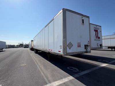 Wabash 53 ft Dry Van Trailer - Swing Door, Spring, Sliding Axle