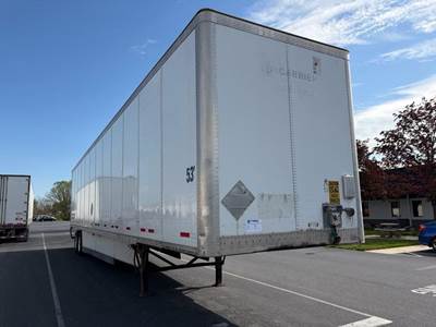 Wabash 53 ft Dry Van Trailer - Swing Door, Air Ride, Sliding Axle