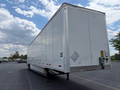 Wabash 53 ft Dry Van Trailer - Swing Door, Spring, Sliding Axle