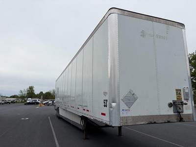 Wabash 53 ft Dry Van Trailer - Swing Door, Spring, Sliding Axle