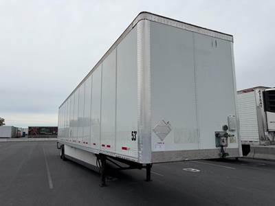 Wabash 53 ft Dry Van Trailer - Swing Door, Spring, Sliding Axle