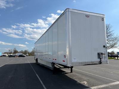 Wabash 53 ft Dry Van Trailer - Swing Door, Air Ride, Sliding Axle