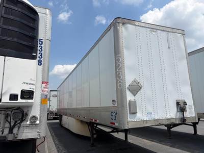Wabash 53 ft Dry Van Trailer - Swing Door, Air Ride, Sliding Axle