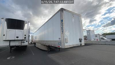 Wabash 53 ft Dry Van Trailer - Swing Door, Air Ride, Sliding Axle